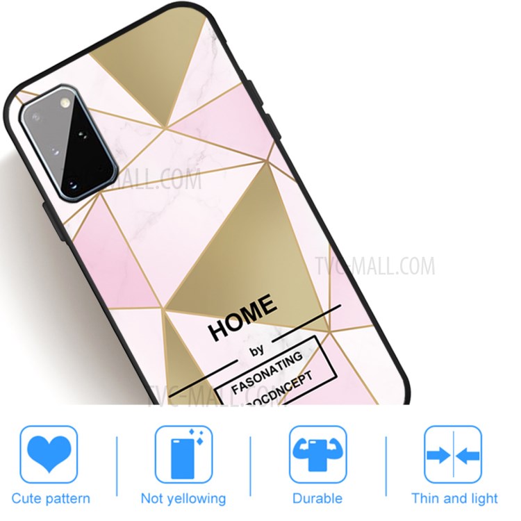 Matte TPU Fashion Marble Skin Pattern Printing Cover for Samsung Galaxy A31 - Style A-5