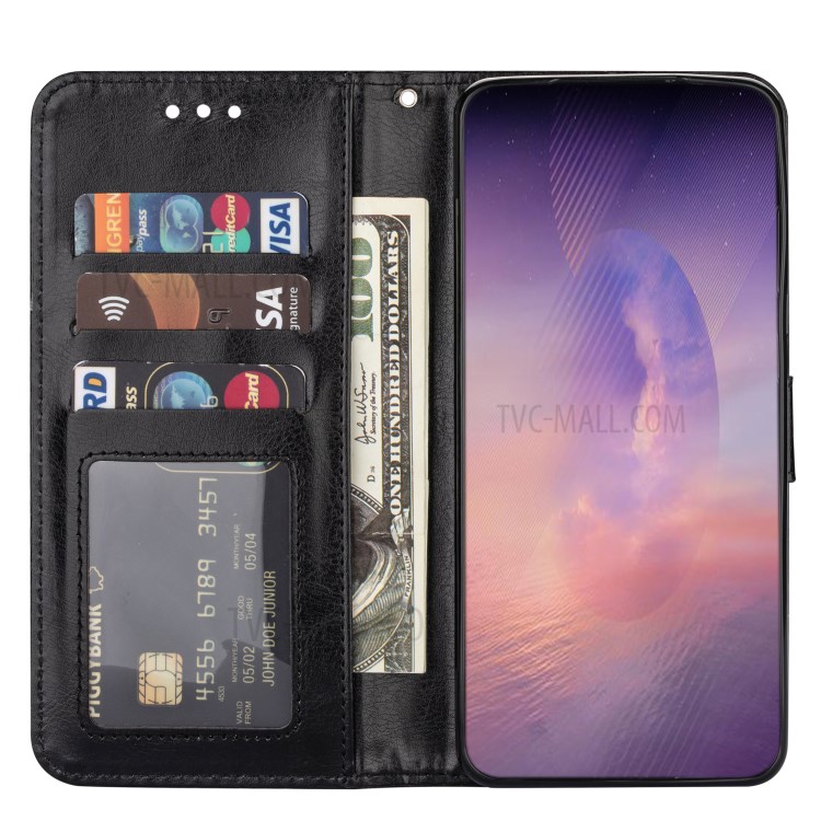 Crazy Horse Texture Leather Cover for Samsung Galaxy Note 20 Plus/Note 20 Pro - Black-4