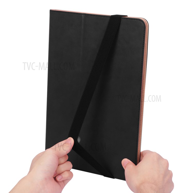 Anti-Scratch-ShockrpoF-Geschäftsart-Leder-Tablet Mit Karten-Slots Shell Für Samsung Galaxy Tab S7 Plus T970 12,4 Zoll - Schwarz-15