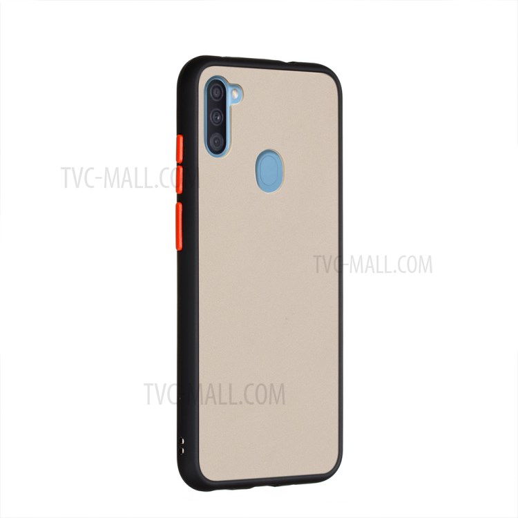 Drop-resistant PC + TPU Phone Cover for Samsung Galaxy A11 (EU Version)/M11 - Black-4