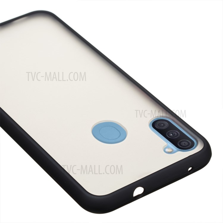 Drop-resistant PC + TPU Phone Cover for Samsung Galaxy A11 (EU Version)/M11 - Black-5