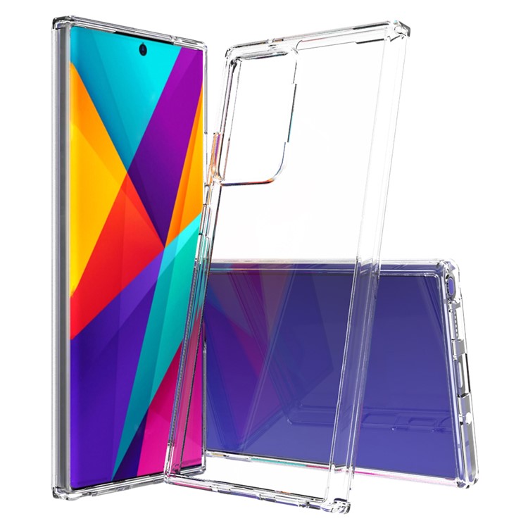 Acrílico Transparente Anti-stratch + TPU Para Samsung Galaxy Note20 Ultra/Note20 Ultra 5G