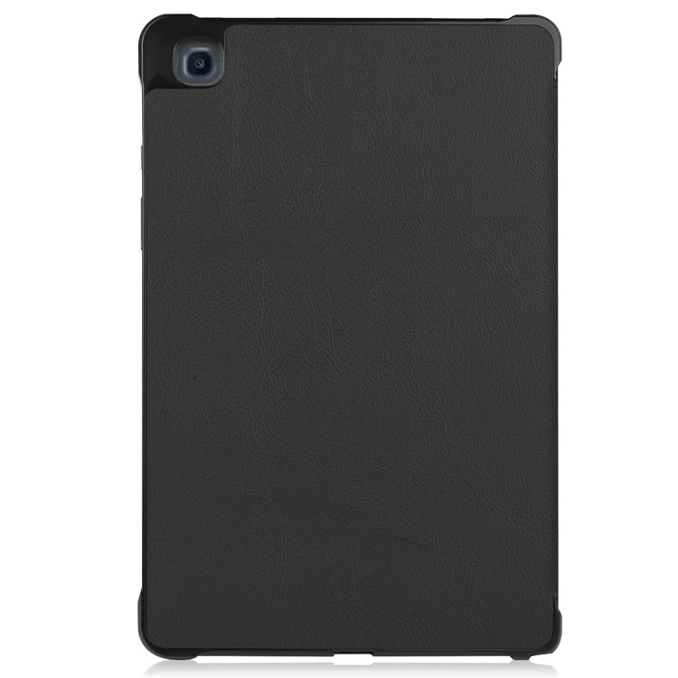 Smart Wake / Sleep Tri Fold le Cuir Stand Case Pour Samsung Galaxy Tab A7 (2020) T500 - le Noir