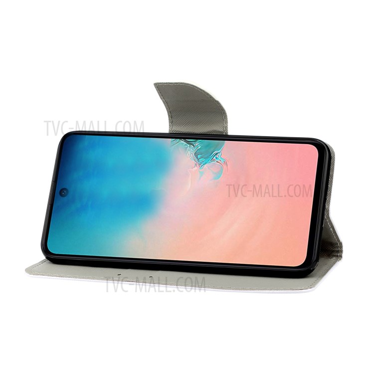 Pattern Printing Flip Leather Wallet Protective Case for Samsung Galaxy Note20 Ultra/Note20 Ultra 5G - Beach-6