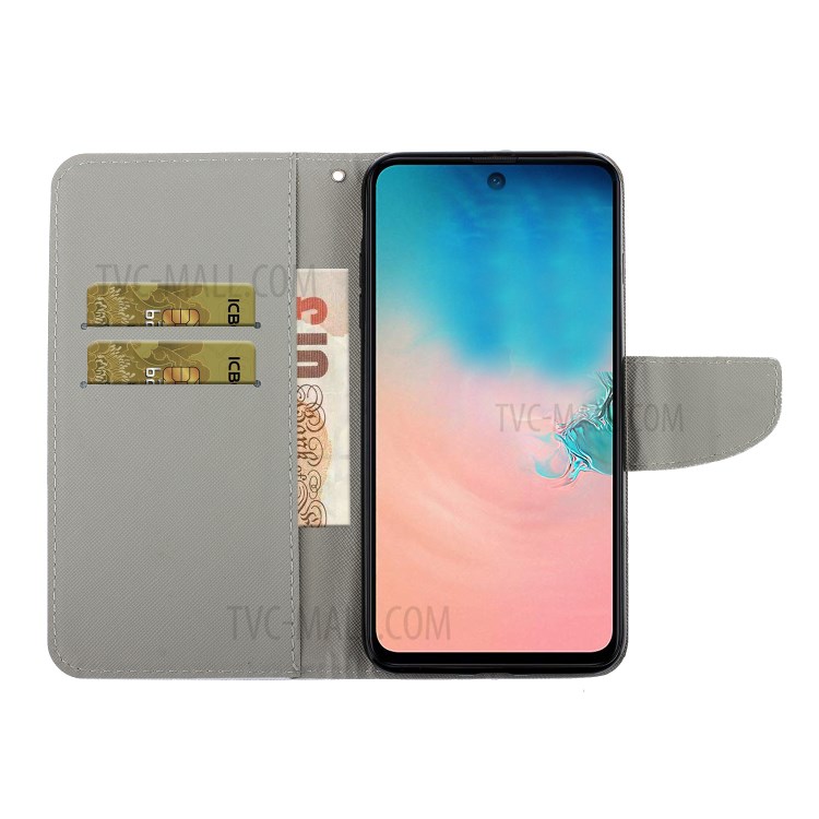 Pattern Printing Flip Leather Wallet Protective Case for Samsung Galaxy Note20 Ultra/Note20 Ultra 5G - Beach-7