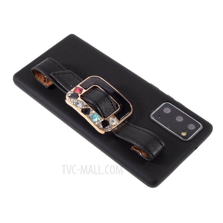 Hand Strap Kickstand TPU Protective Cover for Samsung Galaxy Note20 Ultra/Note20 Ultra 5G-5