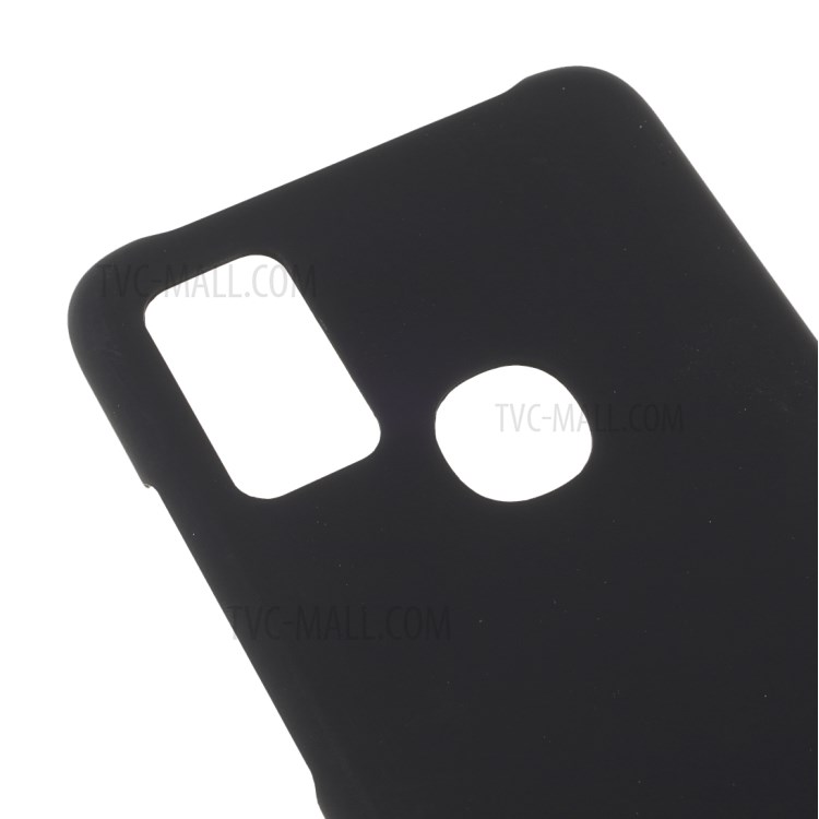 Rubberized Hard Plastic Case for Samsung Galaxy M51 - Black-7