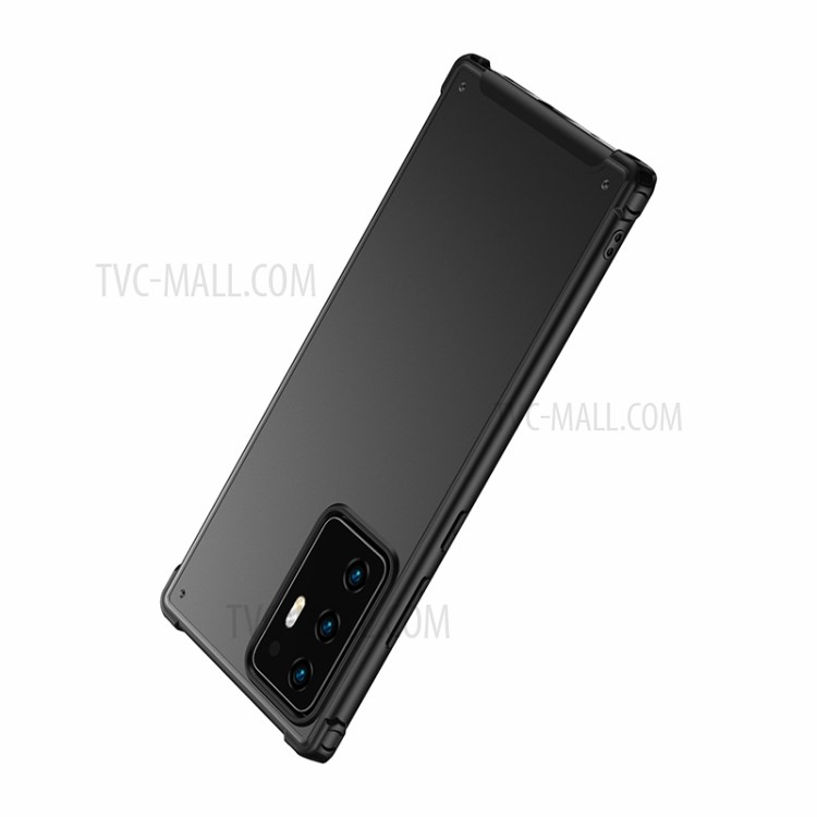 Fosco PC + TPU Híbrido Anti-gota Escudo De Protecção Para Samsung Galaxy Note20 Ultra-/ Note20 Ultra-5G - Preto-3