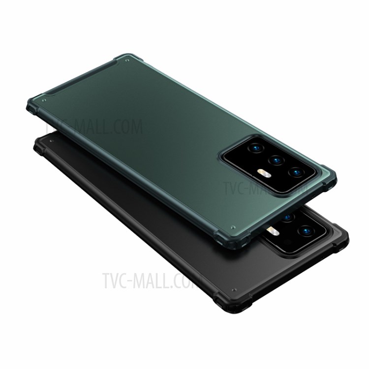 Fosco PC + TPU Híbrido Anti-gota Escudo De Protecção Para Samsung Galaxy Note20 Ultra-/ Note20 Ultra-5G - Preto-6