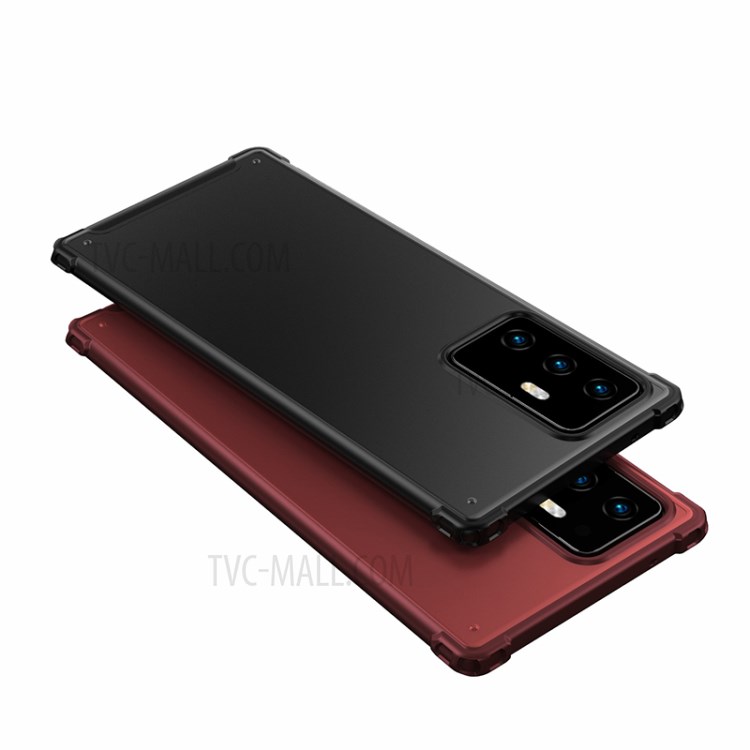 Fosco PC + TPU Híbrido Anti-gota Escudo De Protecção Para Samsung Galaxy Note20 Ultra-/ Note20 Ultra-5G - Preto-7