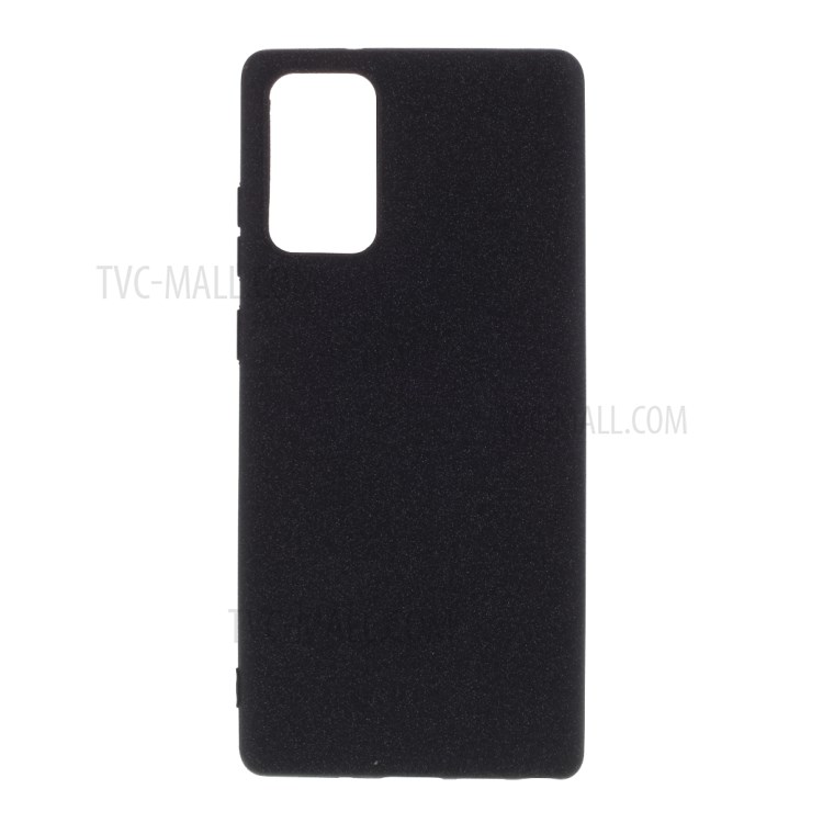 Double-sided Matte TPU Case Shell for Samsung Galaxy Note 20/Note 20 5G - Black-1