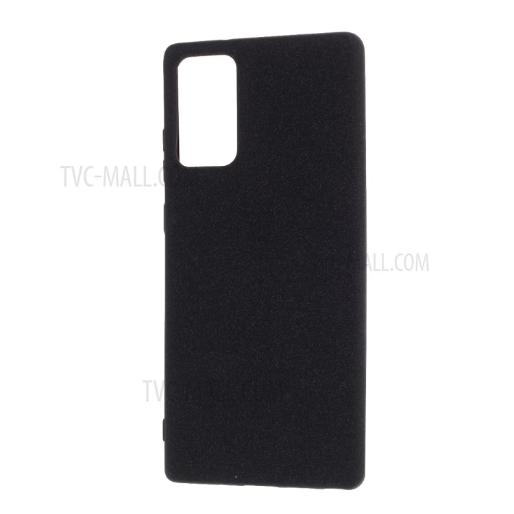 Double-sided Matte TPU Case Shell for Samsung Galaxy Note 20/Note 20 5G - Black-2