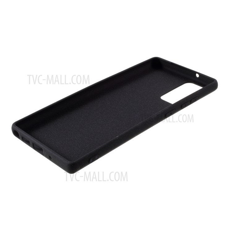 Double-sided Matte TPU Case Shell for Samsung Galaxy Note 20/Note 20 5G - Black-5