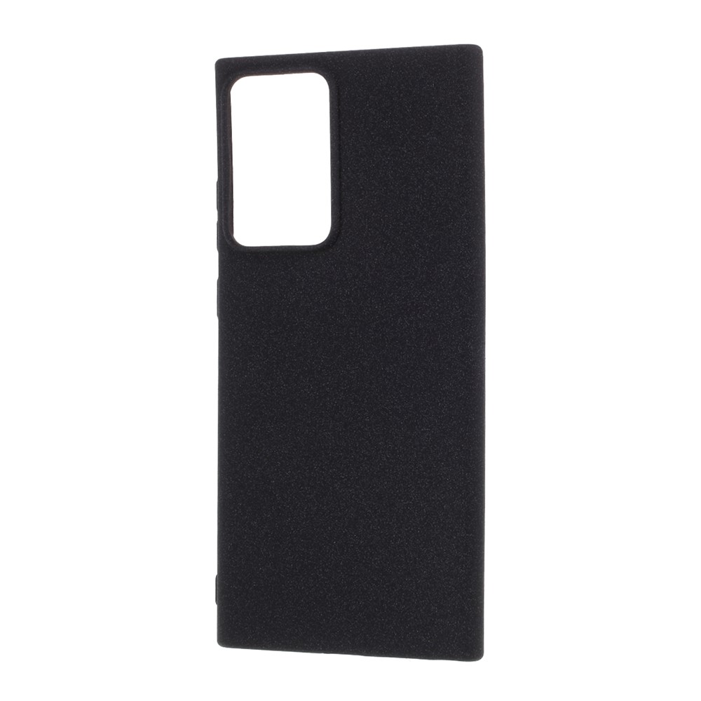 Double-sided Matte TPU Shell for Samsung Galaxy Note20 Ultra/Note20 Ultra 5G - Black-2