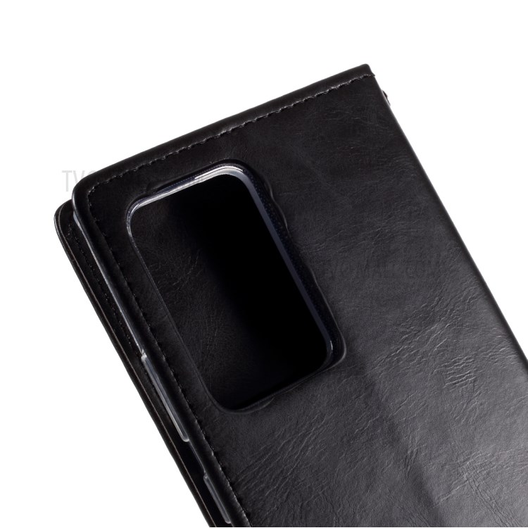 MERCURY GOOSPERY Blue Moon Leather Phone Case for Samsung Galaxy Note20 Ultra/Note20 Ultra 5G - Black-4