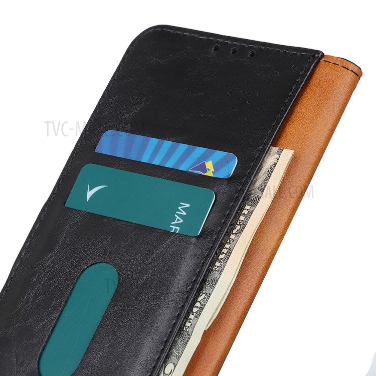 Wallet Leather Stand Case for Samsung Galaxy A01 Core - Black-7