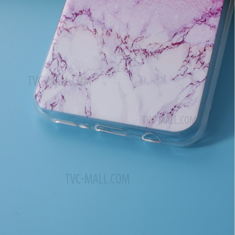 Pattern Printing Style Clear TPU Phone Shell for Samsung Galaxy M31 - Marble Pattern-4