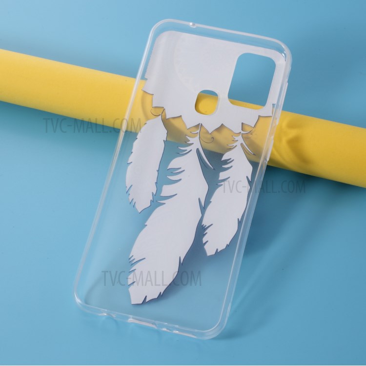 Pattern Printing Style Clear TPU Phone Shell for Samsung Galaxy M31 - Dream Catcher-4