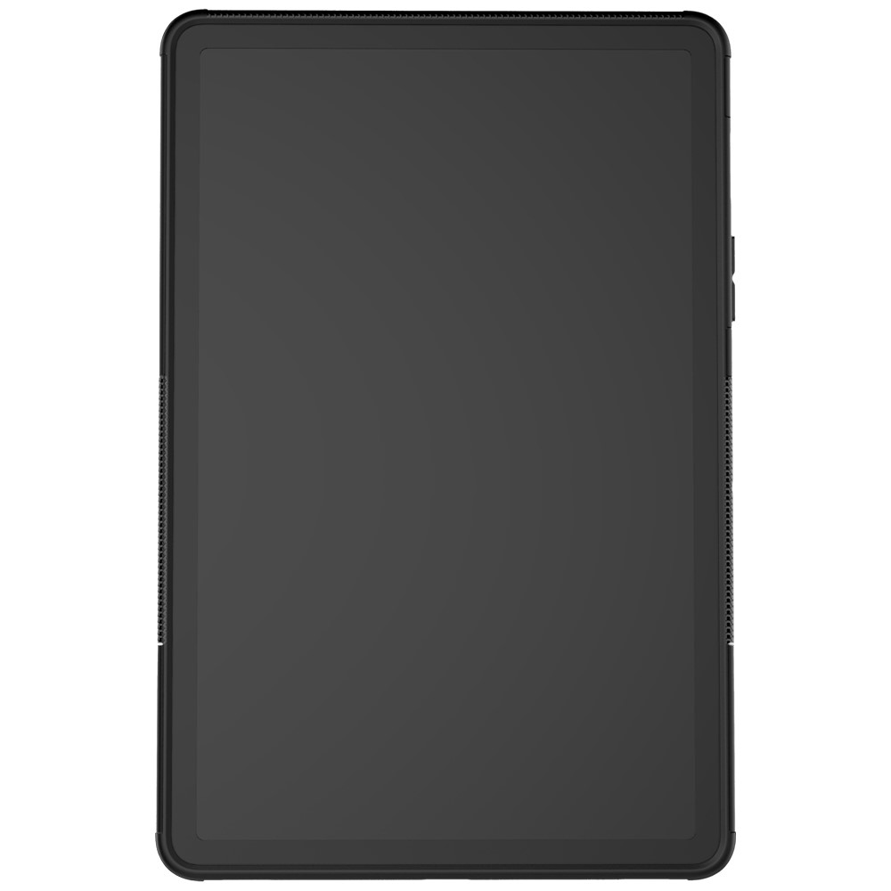 Anti-slip-pc + Tpu-combo-hülle Mit Kickstand Für Samsung Galaxy Tab S7 T870/Tab S8 - Schwarz