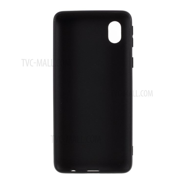 Matte TPU Back Case for Samsung Galaxy A01 Core - Black-3