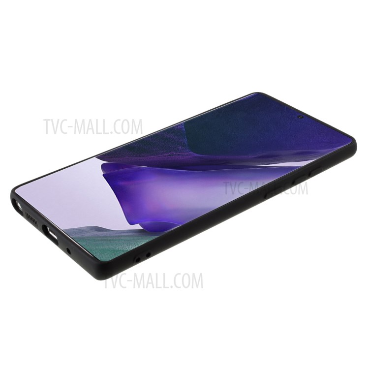X-LEVEL Dynamic Series Anti-Drop Liquid Silicone Soft Casing for Samsung Galaxy Note 20 5G / Galaxy Note 20 - Black-5
