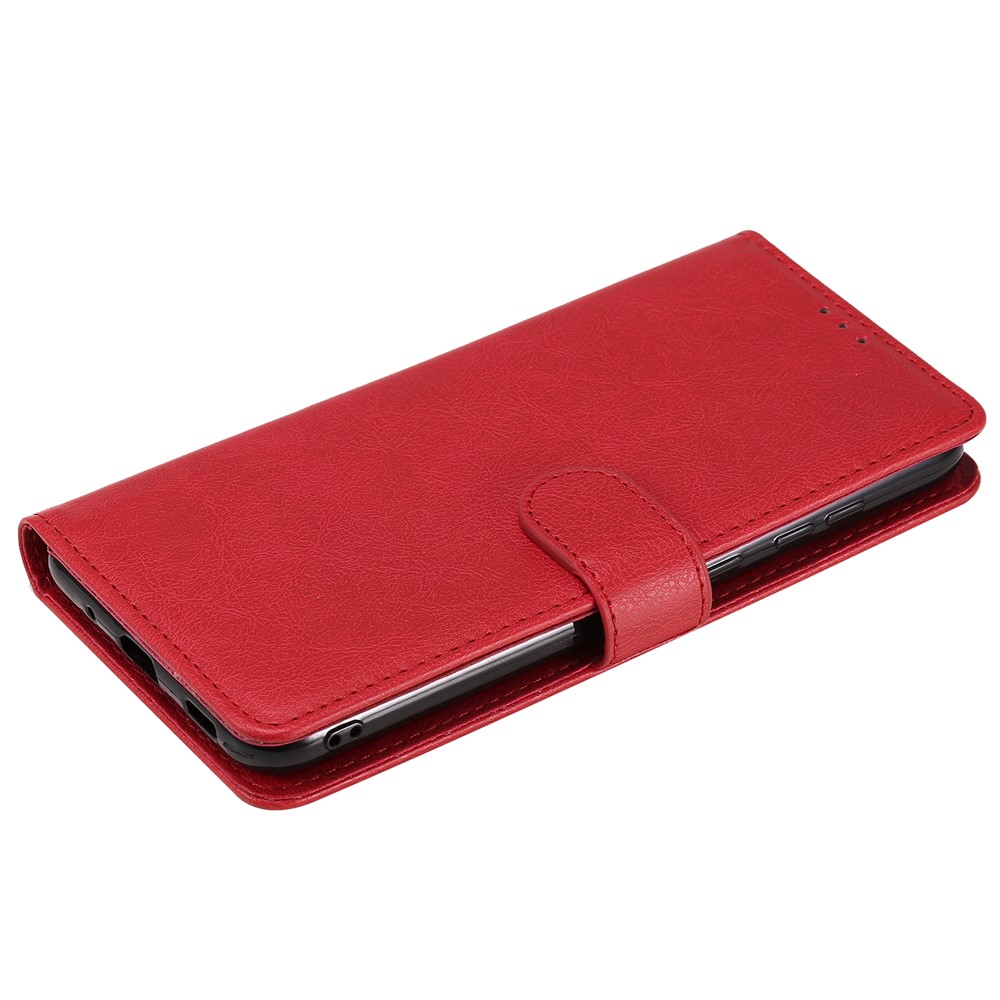Magnetic Detachable 2-in-1 Leather Shell for Samsung Galaxy M11 - Red-6