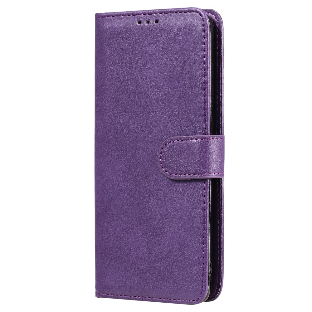 Magnetic Detachable 2-in-1 Wallet Leather Case for Samsung Galaxy A31 - Purple-2