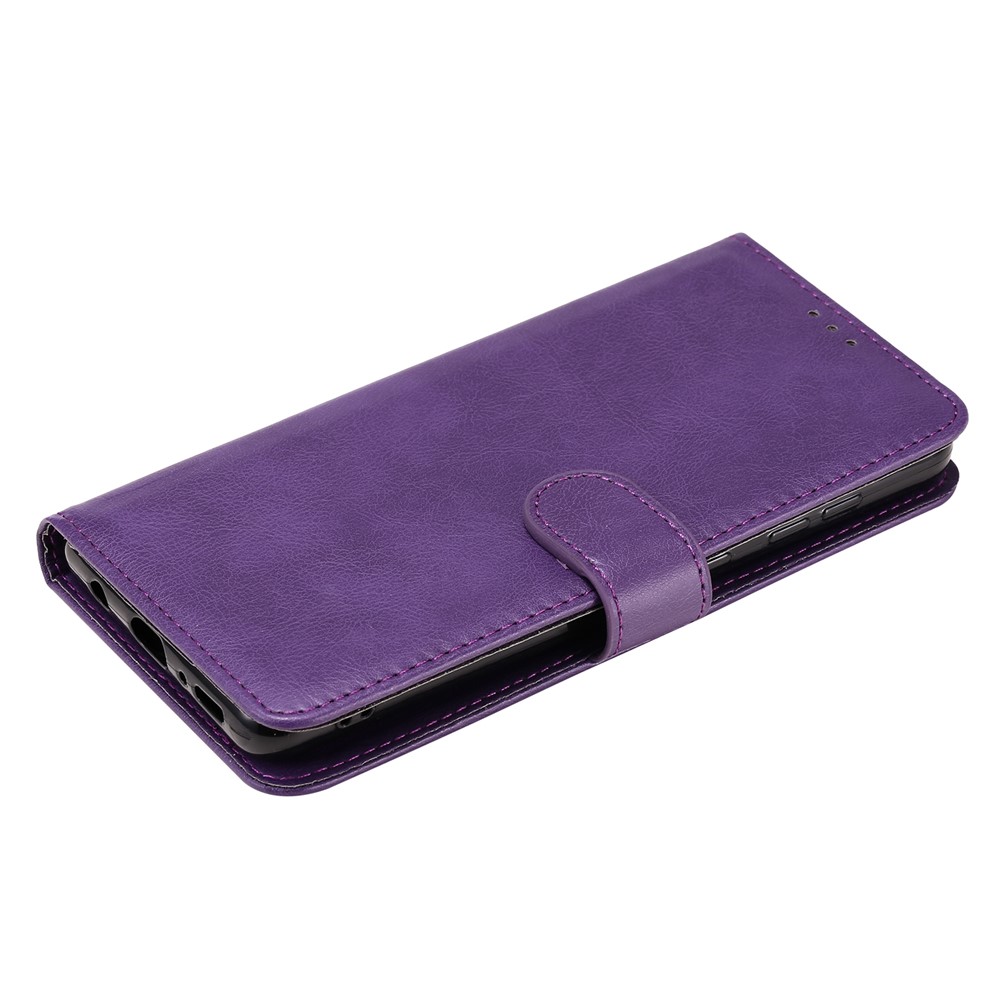 Magnetic Detachable 2-in-1 Wallet Leather Case for Samsung Galaxy A31 - Purple-8