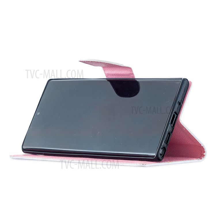 Pattern Printing Magnetic Leather Stand Case for Samsung Galaxy Note20 Ultra/Note20 Ultra 5G - Happy Cat-6