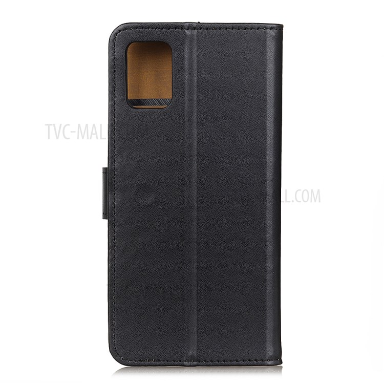 With Wallet Stand Leather Protective Shell for Samsung Galaxy M31s - Black-3