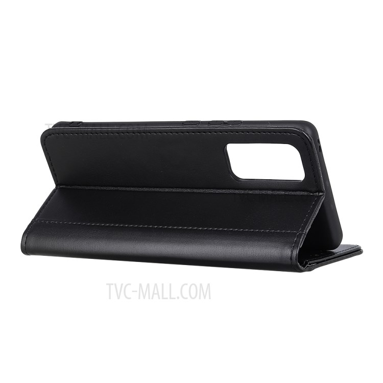 Wallet Leather Stand Case for Samsung Galaxy M31s - Black-4