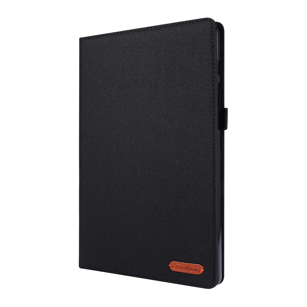 Cloth Texture Card Slots Stand Leather Tablet Cover for Samsung Galaxy Tab A7 10.4 (2020) - Black-4