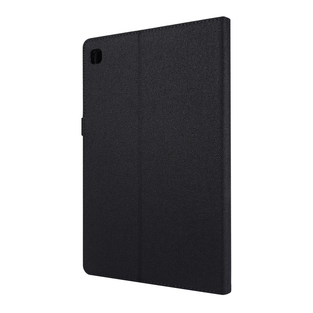 Cloth Texture Card Slots Stand Leather Tablet Cover for Samsung Galaxy Tab A7 10.4 (2020) - Black-5