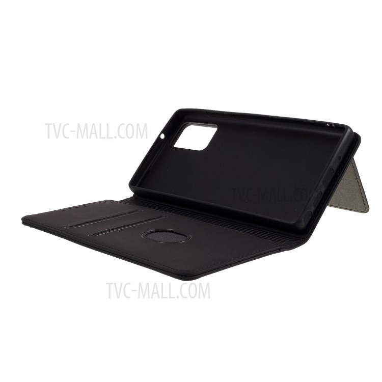 Liquid Silicone Touch Leather Cover for Samsung Galaxy Note 20/Galaxy Note 20 5G - Black-10