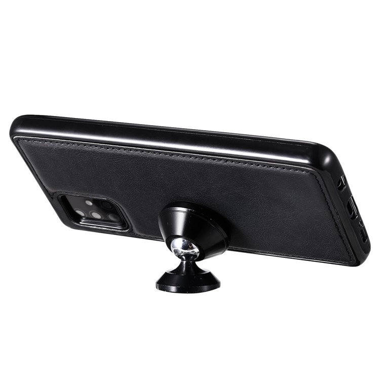 Detachable 2-in-1 PU Leather Wallet Case for Samsung Galaxy A51 5G SM-A516 - Black-7