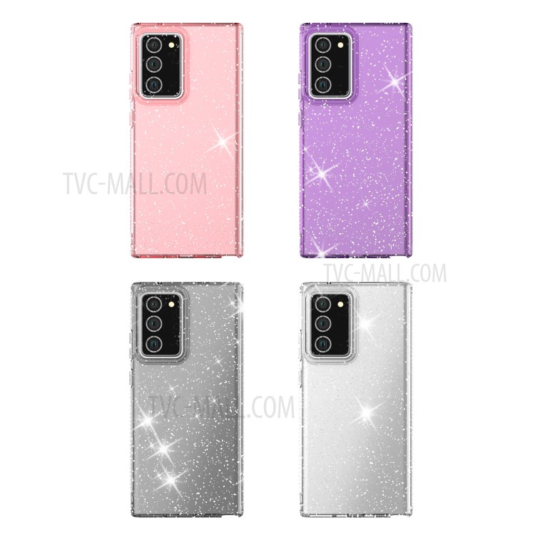 IMD Glittery Powder Design TPU Phone Case for Samsung Galaxy Note 20 5G / Galaxy Note 20 - Grey-6