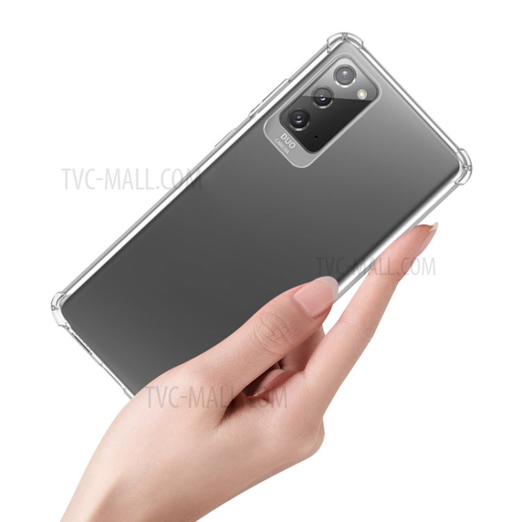 NXE Clear TPU Back Case Shell for Samsung Galaxy Note 20/Note 20 5G-4