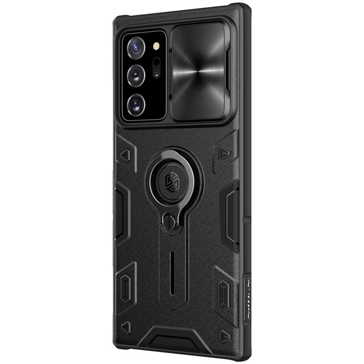 Nillkin Armour Case PC + TPU Caixa de Telefone Tampa Para Samsung Galaxy Note20 Ultra/Note20 Ultra 5G - Preto