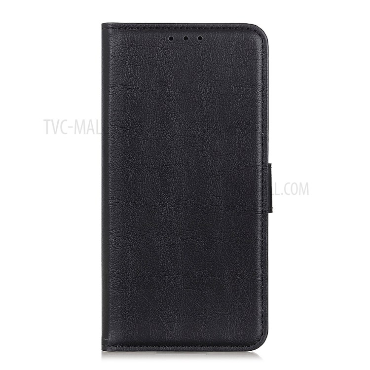 Litchi Skin with Wallet Leather Cover for Samsung Galaxy M31s - Black-2