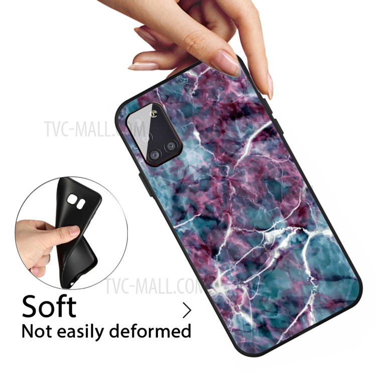Pattern Printing TPU Case Shell for Samsung Galaxy A31 - Marble Texture-4