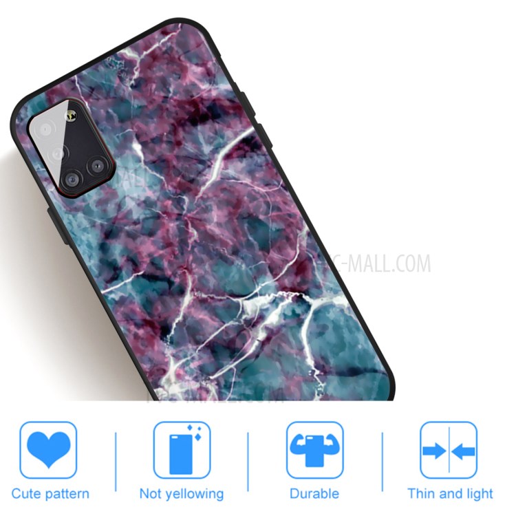 Pattern Printing TPU Case Shell for Samsung Galaxy A31 - Marble Texture-6