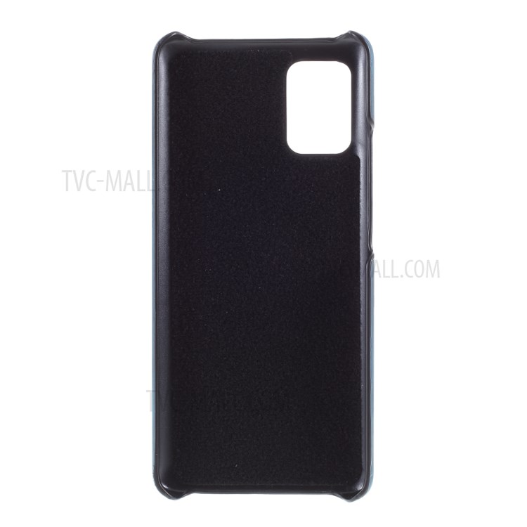 Thermal Induction Fluorescent Color Changing Leather Coated PC Back Cover for Samsung Galaxy A51 5G SM-A516 - Blue-7