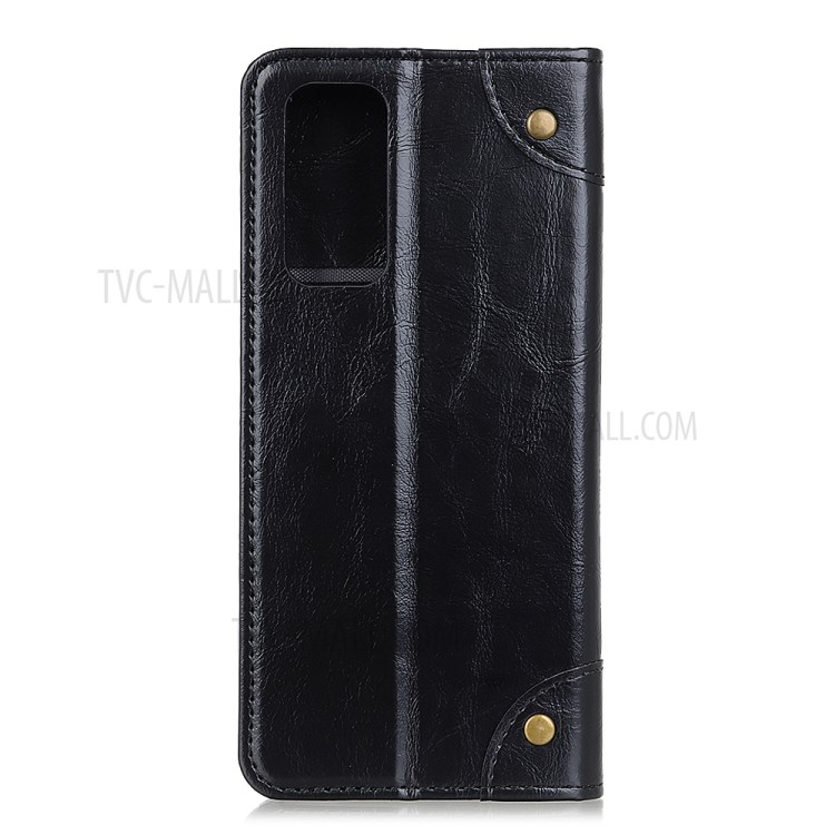 Auto-absorbed Wallet Leather Stand Case Mobile Phone Cover Case for Samsung Galaxy Note20 Ultra 5G / Galaxy Note20 Ultra - Black-1