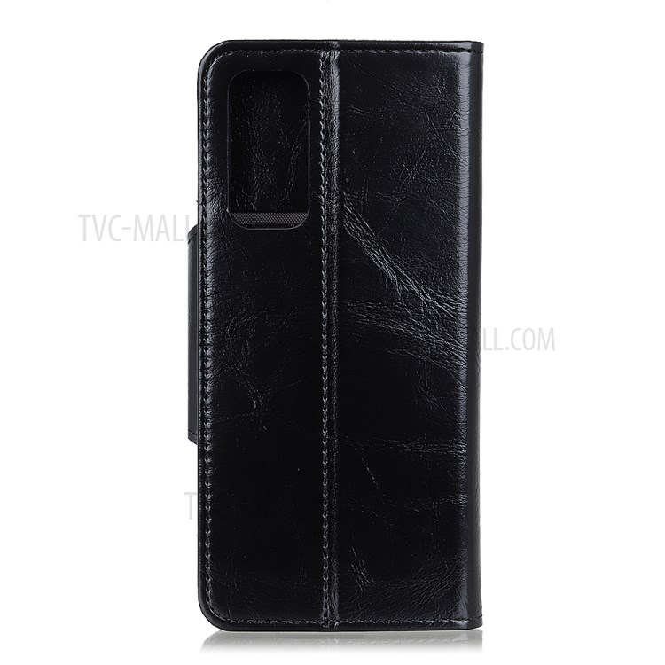 Wallet Stand Flip Leather Case Phone Cover for Samsung Galaxy M31s - Black-8