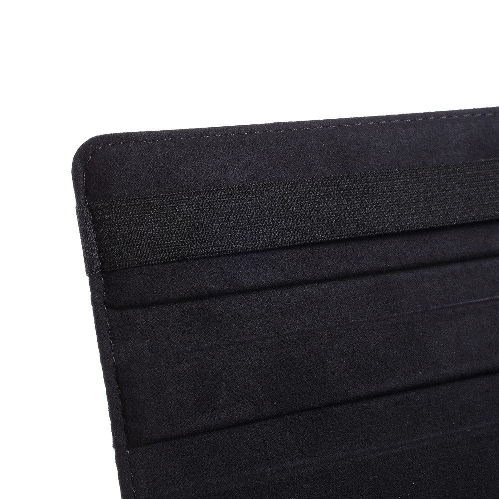 Litchi Skin Leather Case Mit 360 Grad Rotierender Ständer Für Samsung Galaxy Tab A7 10.4 (2020) - Schwarz-7