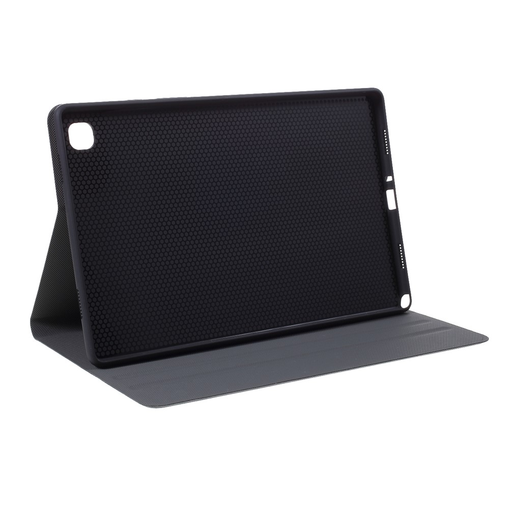 Étui à Support en Cuir de Plusieurs Couleurs Pour Samsung Galaxy Tab A7 10.4 (2020) Accessoire de Tablette - le Noir