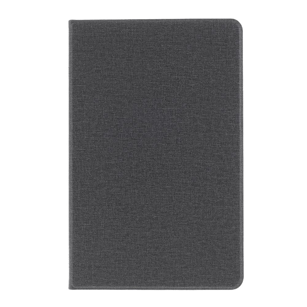 Cloth Texture Leather Stand Tablet Case for Samsung Galaxy Tab A7 10.4 (2020) - Black