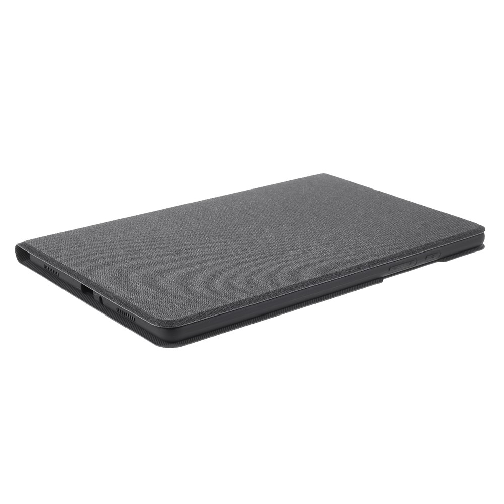 Cloth Texture Leather Stand Tablet Case for Samsung Galaxy Tab A7 10.4 (2020) - Black-5