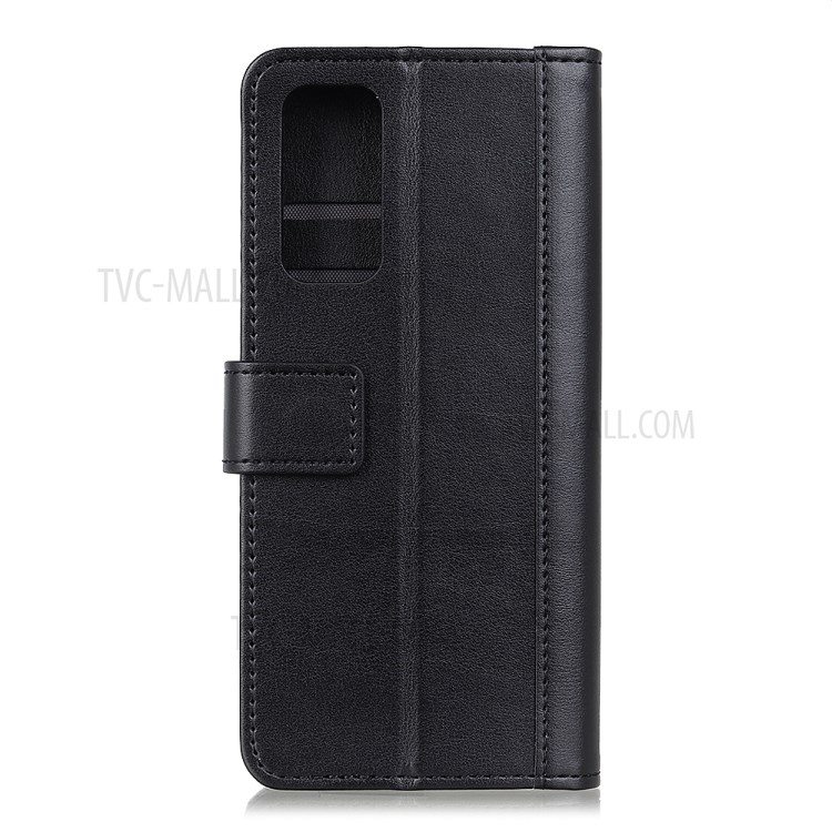 Wallet Leather Stand Case for Samsung Galaxy S20 Fan Edition - Black-3