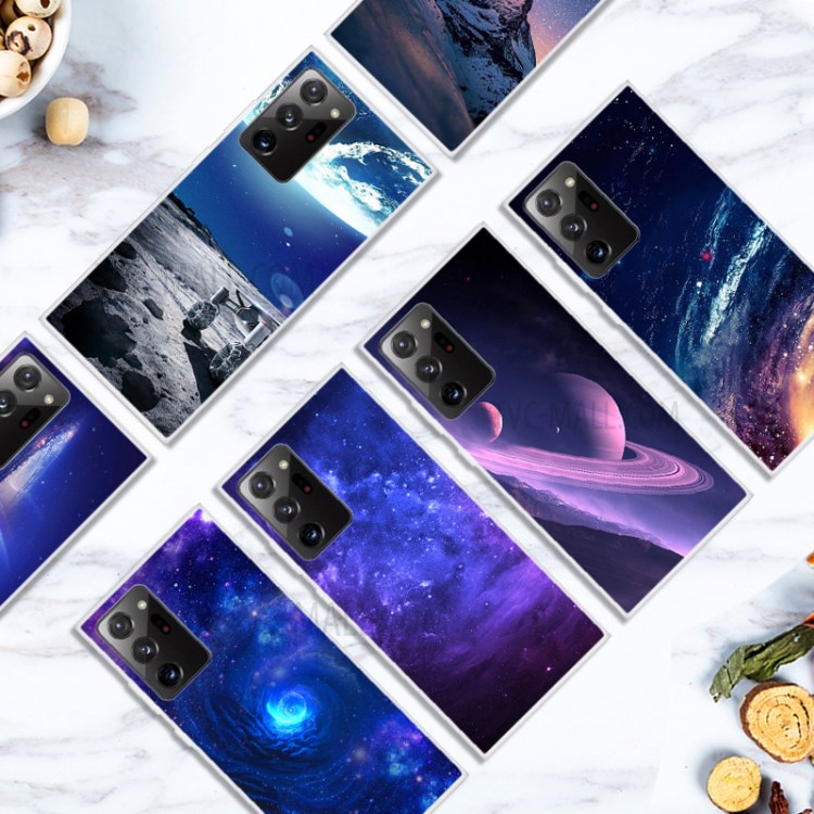 Space Series Pattern Printing TPU Case for Samsung Galaxy Note20 Ultra 5G / Galaxy Note20 Ultra - Style A-2